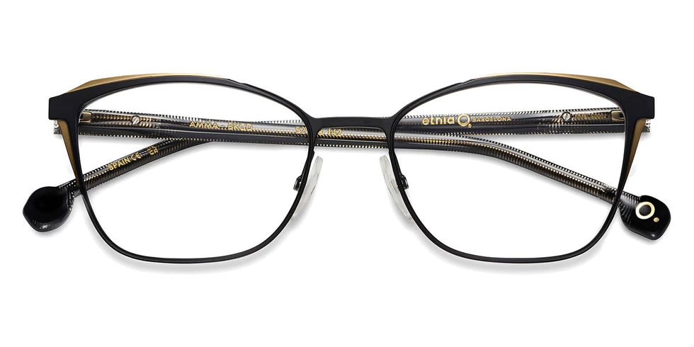 Etnia Barcelona® AMMA 4 AMMA 52O BKGD - BKGD Black/Gold Eyeglasses
