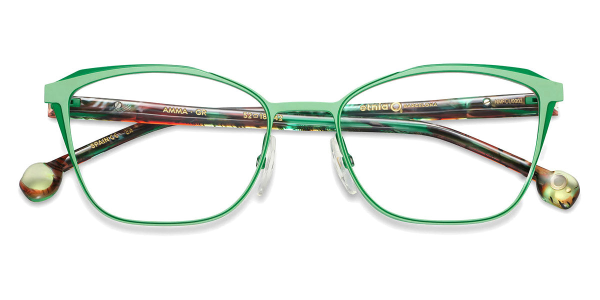 Etnia Barcelona® AMMA 4 AMMA 52O GR - GR Green Eyeglasses