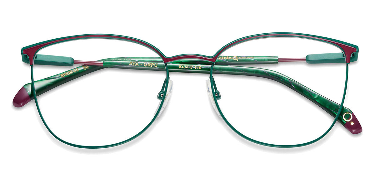 Etnia Barcelona® AYA 4 AYA 54O GRPU - GRPU Green/Purple Eyeglasses