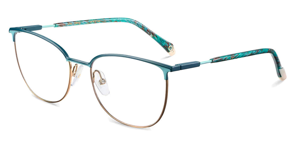 Etnia Barcelona® AYA 4 AYA 54O GRTQ - GRTQ Green/Turquoise Eyeglasses