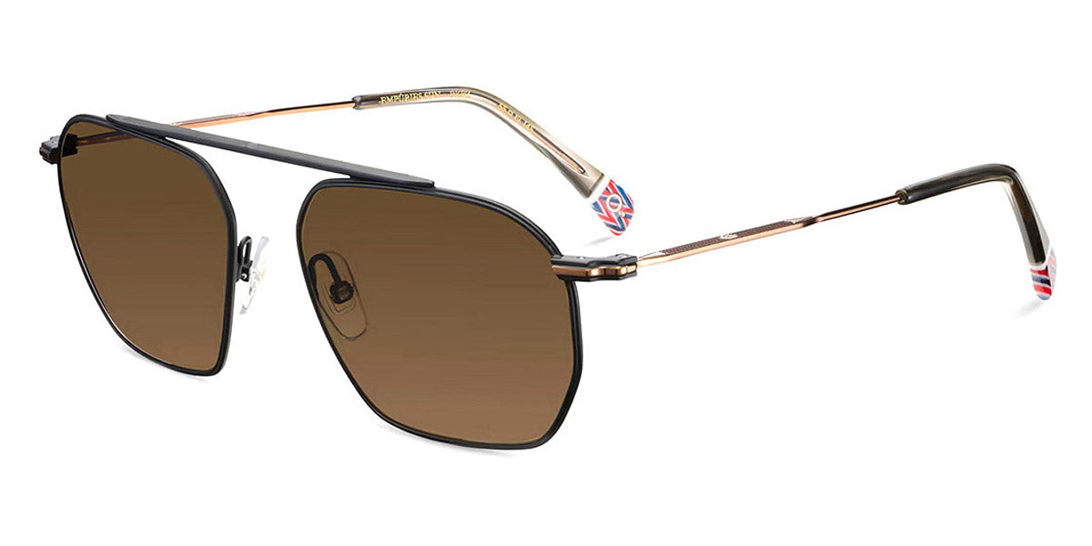 Etnia Barcelona® EMPURIES SUN 4 EMPURI 55S BKBZ - BKBZ Black/Bronze Sunglasses