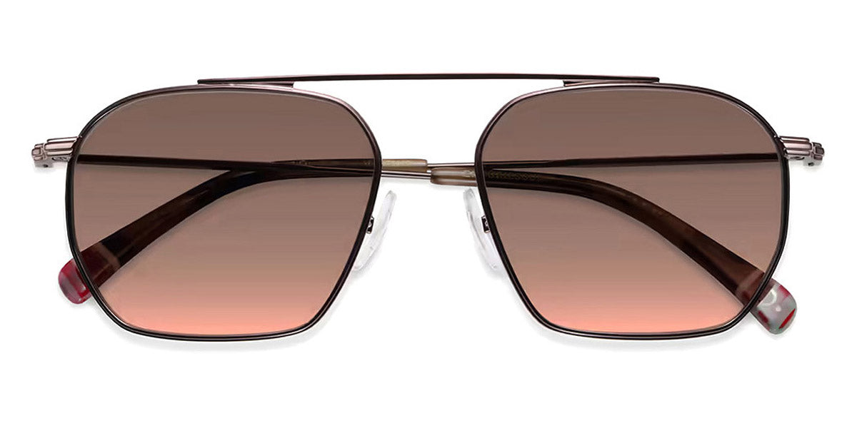 Etnia Barcelona® EMPURIES SUN 4 EMPURI 55S BRBX - BRBX Brown/Red Sunglasses