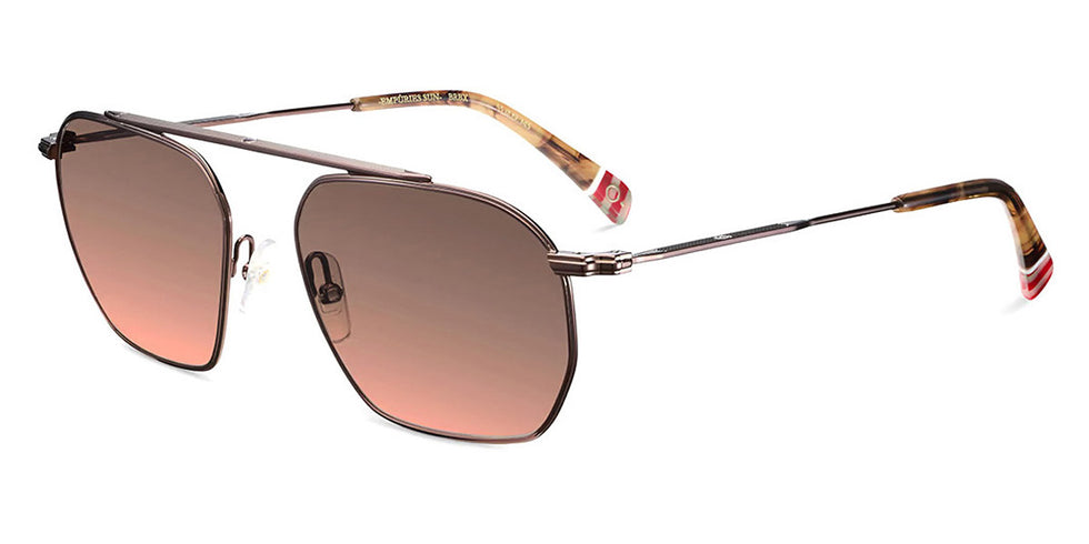 Etnia Barcelona® EMPURIES SUN 4 EMPURI 55S BRBX - BRBX Brown/Red Sunglasses