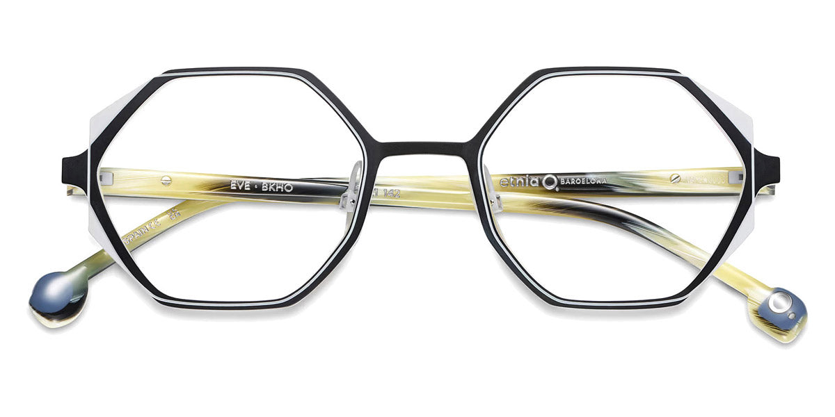 Etnia Barcelona® EVE 4 EVE 49O BKHO - BKHO Black/Horn Eyeglasses