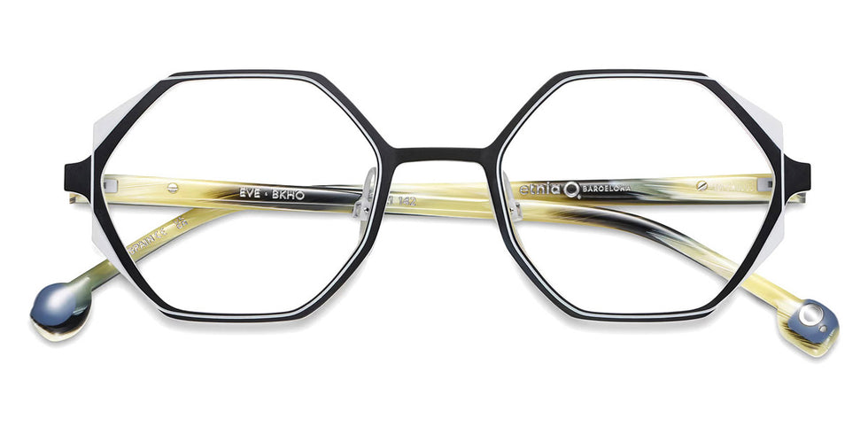 Etnia Barcelona® EVE 4 EVE 49O BKHO - BKHO Black/Horn Eyeglasses