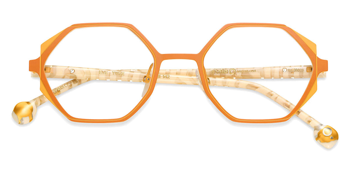 Etnia Barcelona® EVE 4 EVE 49O YWZE - YWZE Yellow/Zebra Eyeglasses