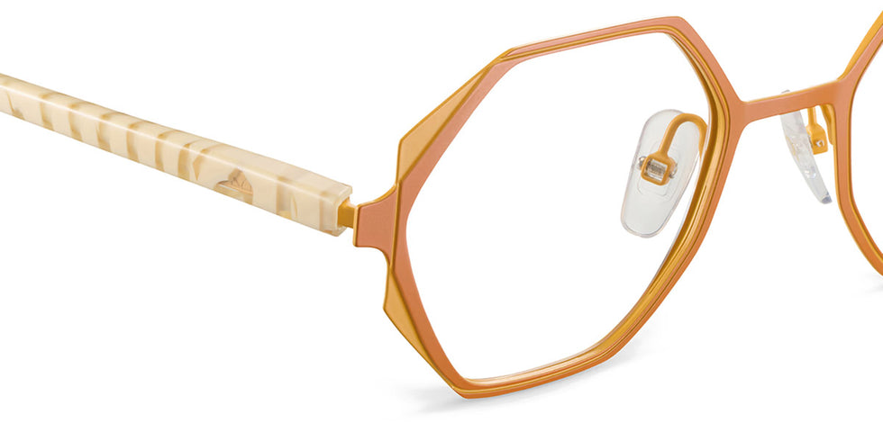 Etnia Barcelona® EVE 4 EVE 49O YWZE - YWZE Yellow/Zebra Eyeglasses