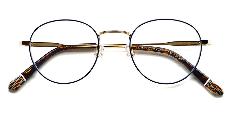 Etnia Barcelona® LE MARAIS II SUN 4 LE MA2 47O GDBL - GDBL Gold/Blue Sunglasses