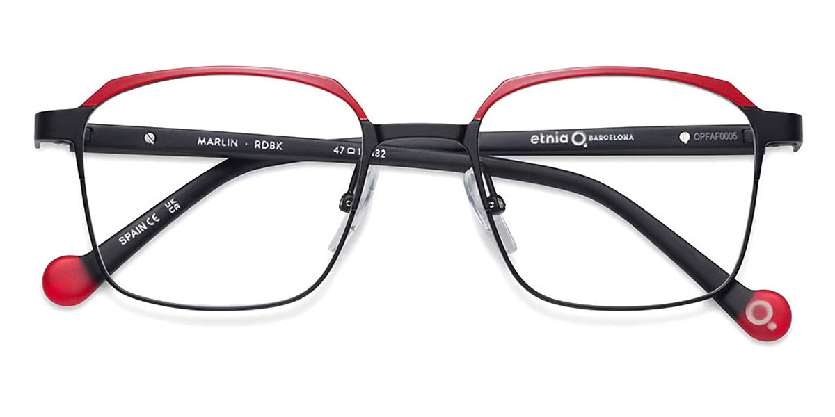 Etnia Barcelona® MARLIN 4 MARLIN 47O RDBK - RDBK Red/Black Eyeglasses