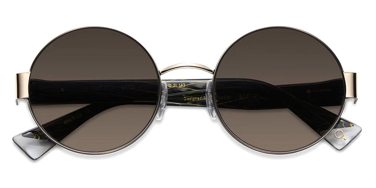 Etnia Barcelona® PHOEBE 4 PHOEBE 52S BKGD - BKGD Black/Gold Sunglasses