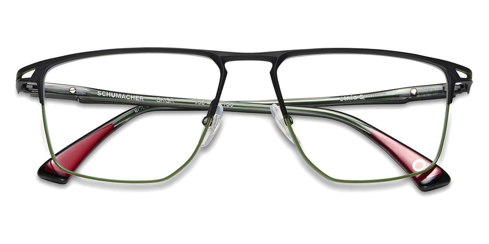 Etnia Barcelona® SCHUMACHER 4 SCHUMA 58O BKGR - BKGR Black/Green Eyeglasses