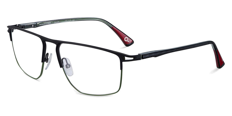 Etnia Barcelona® SCHUMACHER 4 SCHUMA 58O BKGR - BKGR Black/Green Eyeglasses