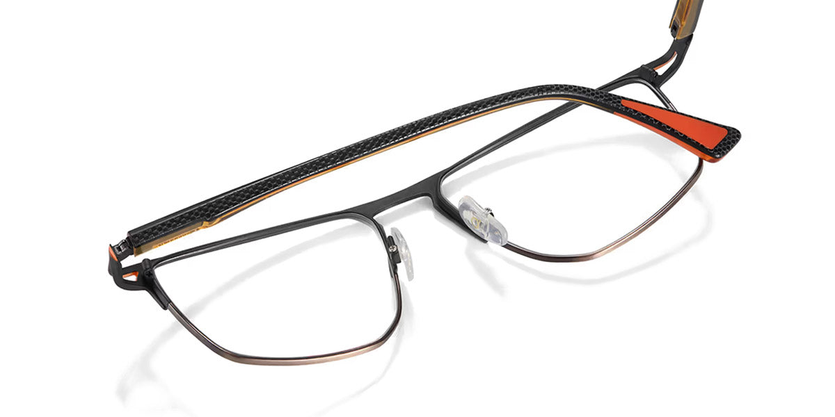 Etnia Barcelona® SCHUMACHER 4 SCHUMA 58O BKOG - BKOG Black/Orange Eyeglasses