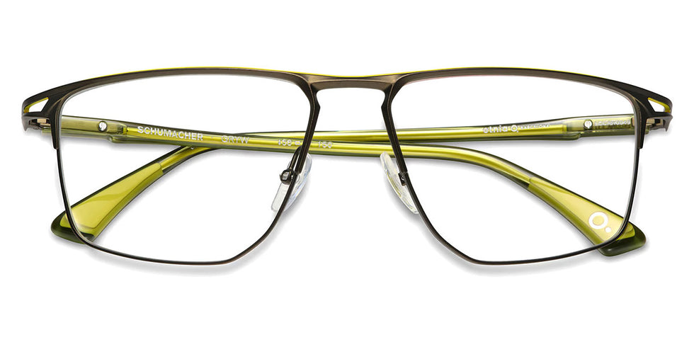 Etnia Barcelona® SCHUMACHER 4 SCHUMA 58O GRYW - GRYW Green/Yellow Eyeglasses