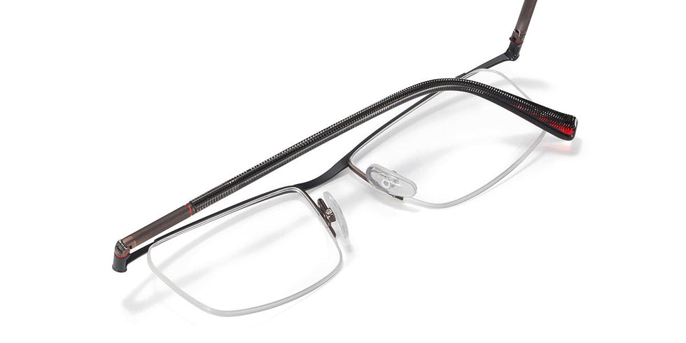 Etnia Barcelona® TESLA 4 TESLA 55O BKRD - BKRD Black/Red Eyeglasses