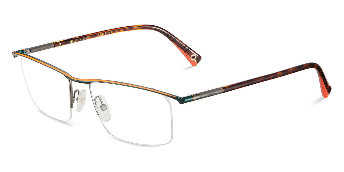 Etnia Barcelona® TESLA 4 TESLA 55O GRHV - GRHV Green/Havana Eyeglasses