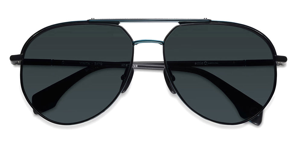 Etnia Barcelona® VINITA 4 VINITA 62S BKTQ - BKTQ Black/Blue Sunglasses