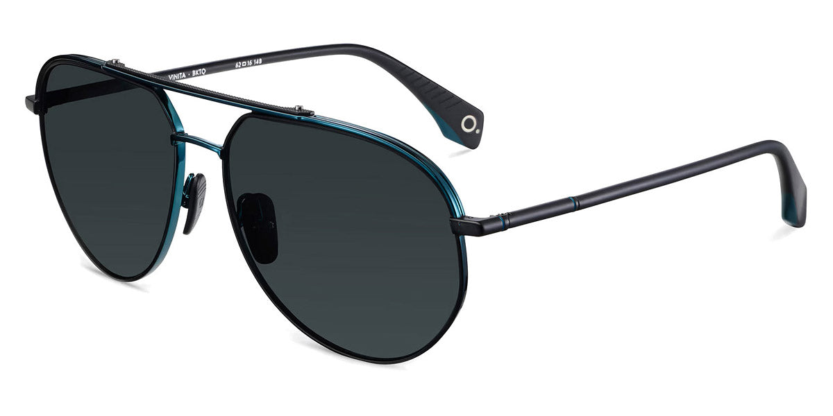 Etnia Barcelona® VINITA 4 VINITA 62S BKTQ - BKTQ Black/Blue Sunglasses