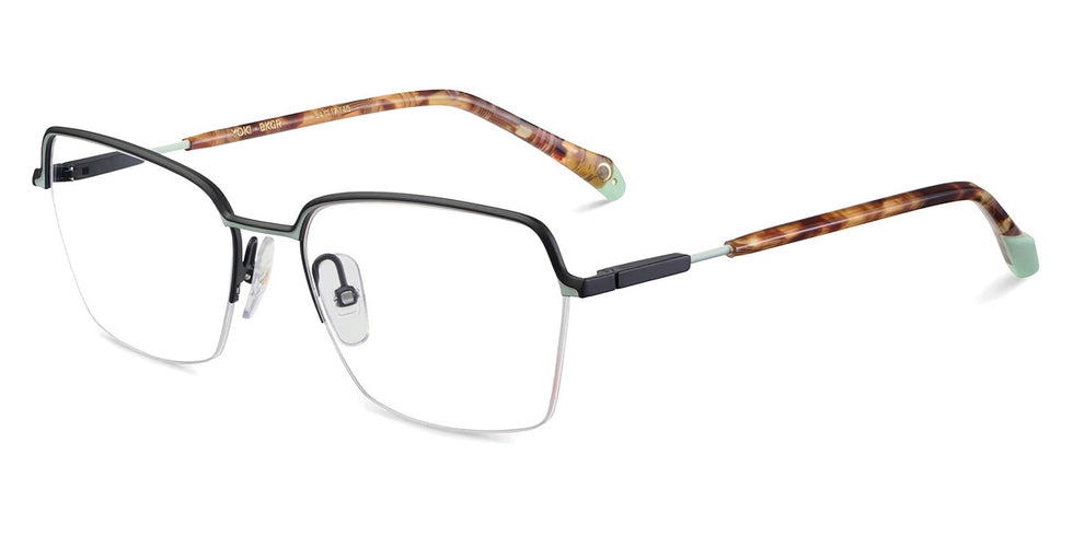 Etnia Barcelona® YOKI 4 YOKI 54O BKGR - BKGR Black/Green Eyeglasses