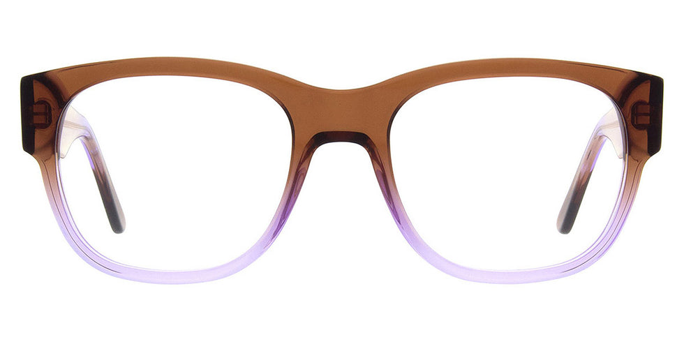 Andy Wolf® 4609 ANW 4609 07 52 - Brown/Violet 07 Eyeglasses