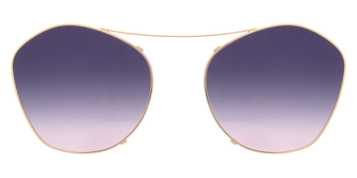 Andy Wolf® 4734 Clip2 ANW 4734 Clip2 13 55 - Rosegold/Blue 13 Sunglasses