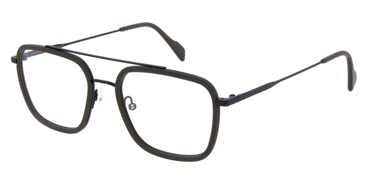 Andy Wolf® 4784 ANW 4784 07 52 - Black/Green Eyeglasses