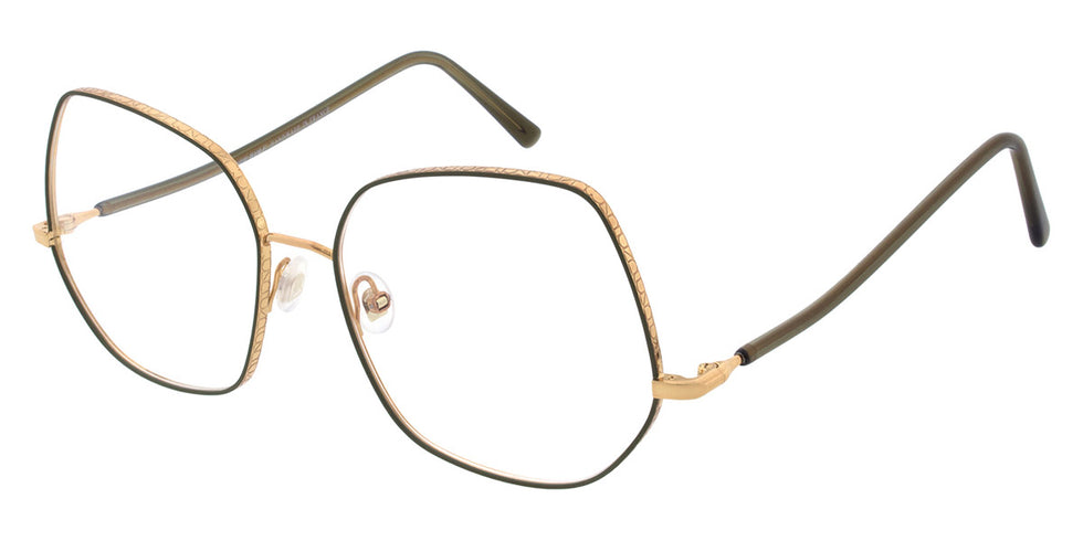 Andy Wolf® 4786 ANW 4786 09 57 - Rosegold/Green Eyeglasses