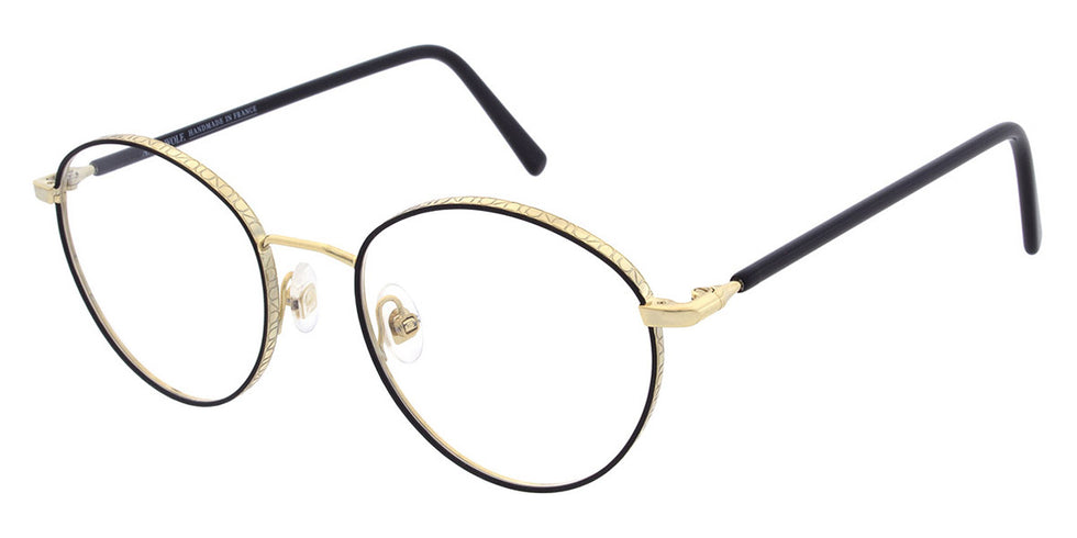 Andy Wolf® 4788 ANW 4788 01 48 - Gold/Black Eyeglasses