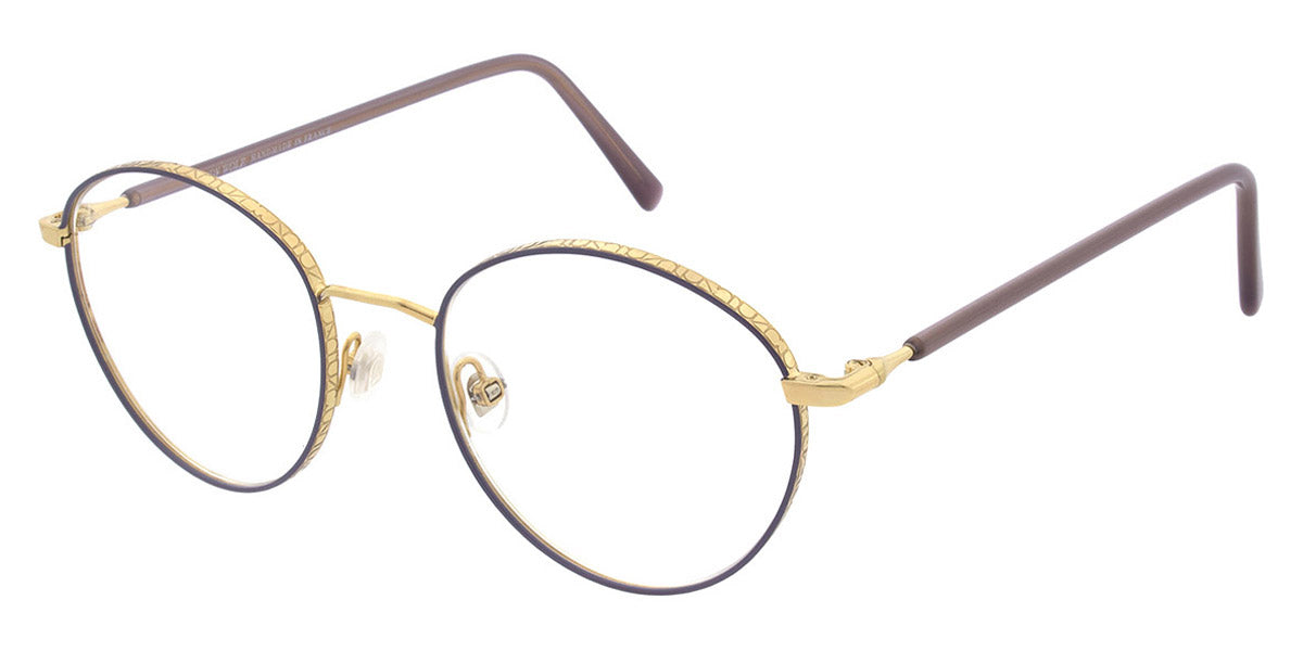 Andy Wolf® 4788 ANW 4788 09 48 - Gold/Violet Eyeglasses