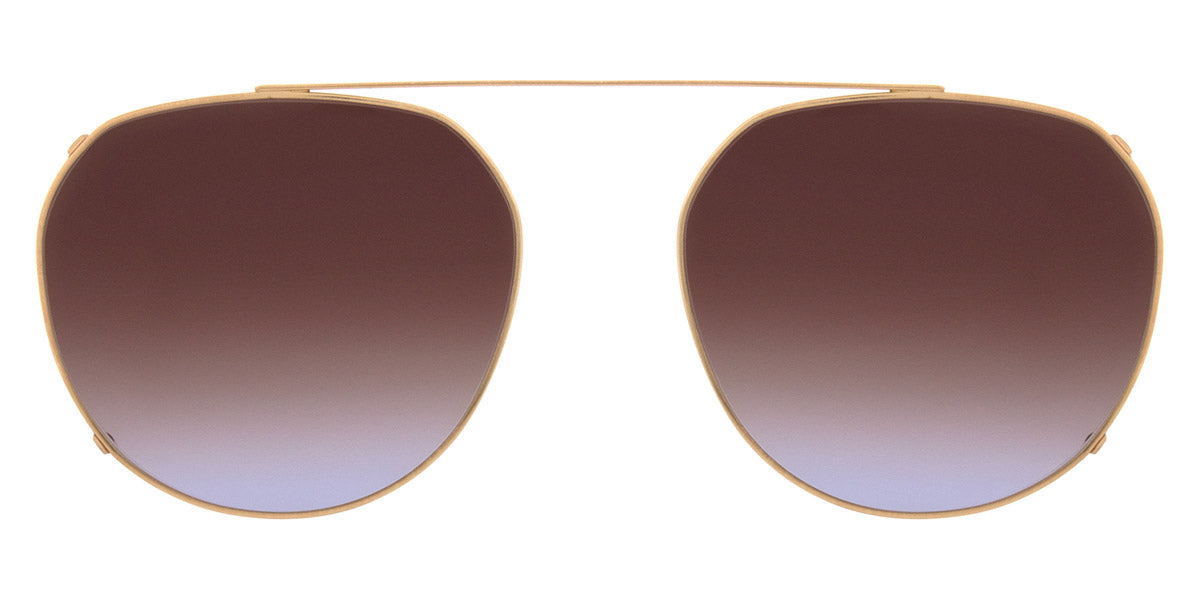 Andy Wolf® 4791 Clip ANW 4791 Clip 10 51 - Rosegold/Brown Sunglasses