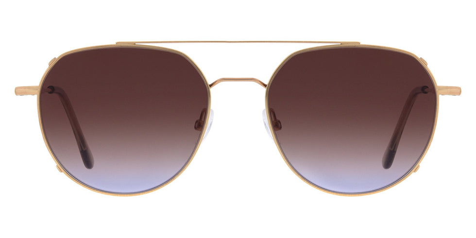 Andy Wolf® 4791 Clip ANW 4791 Clip 10 51 - Rosegold/Brown Sunglasses