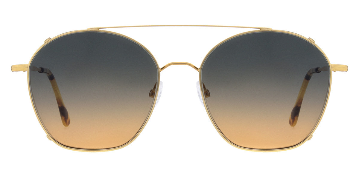 Andy Wolf® 4792 Clip ANW 4792 Clip 11 52 - Gold/Grey Sunglasses