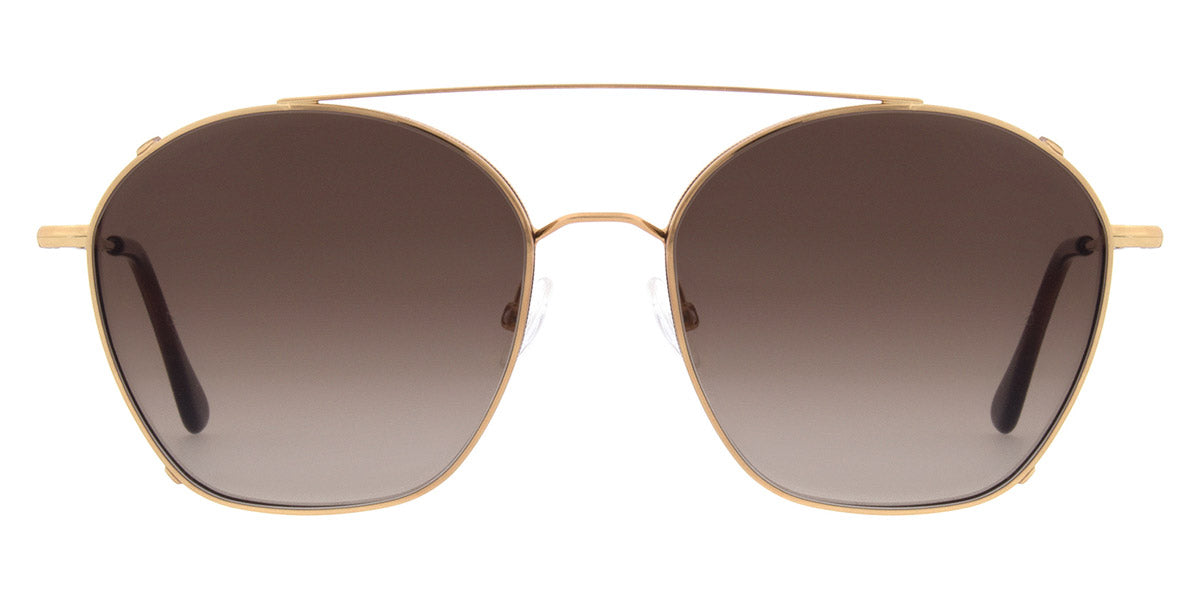 Andy Wolf® 4792 Clip ANW 4792 Clip 19 52 - Rosegold/Brown Sunglasses