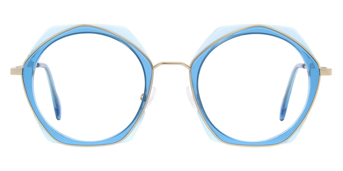 Andy Wolf® 4799 ANW 4799 04 50 - Blue/Greygold 04 Eyeglasses
