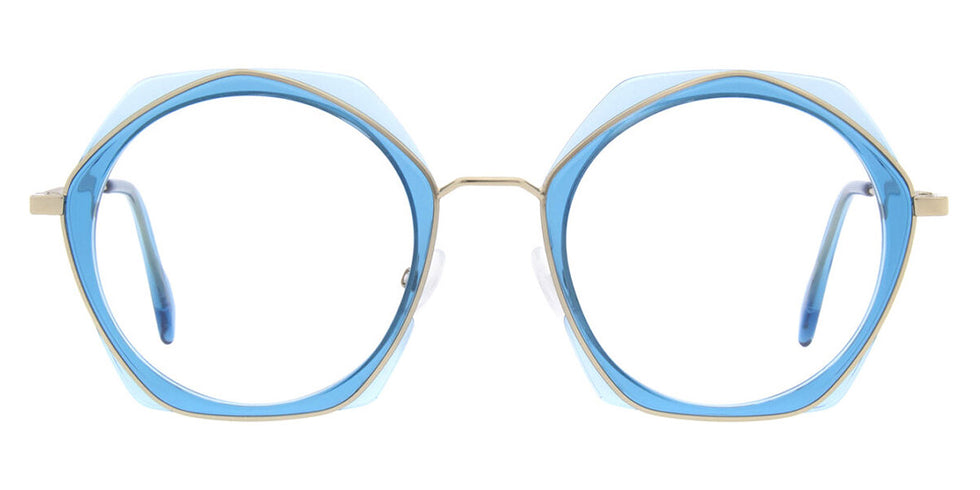 Andy Wolf® 4799 ANW 4799 04 50 - Blue/Greygold 04 Eyeglasses