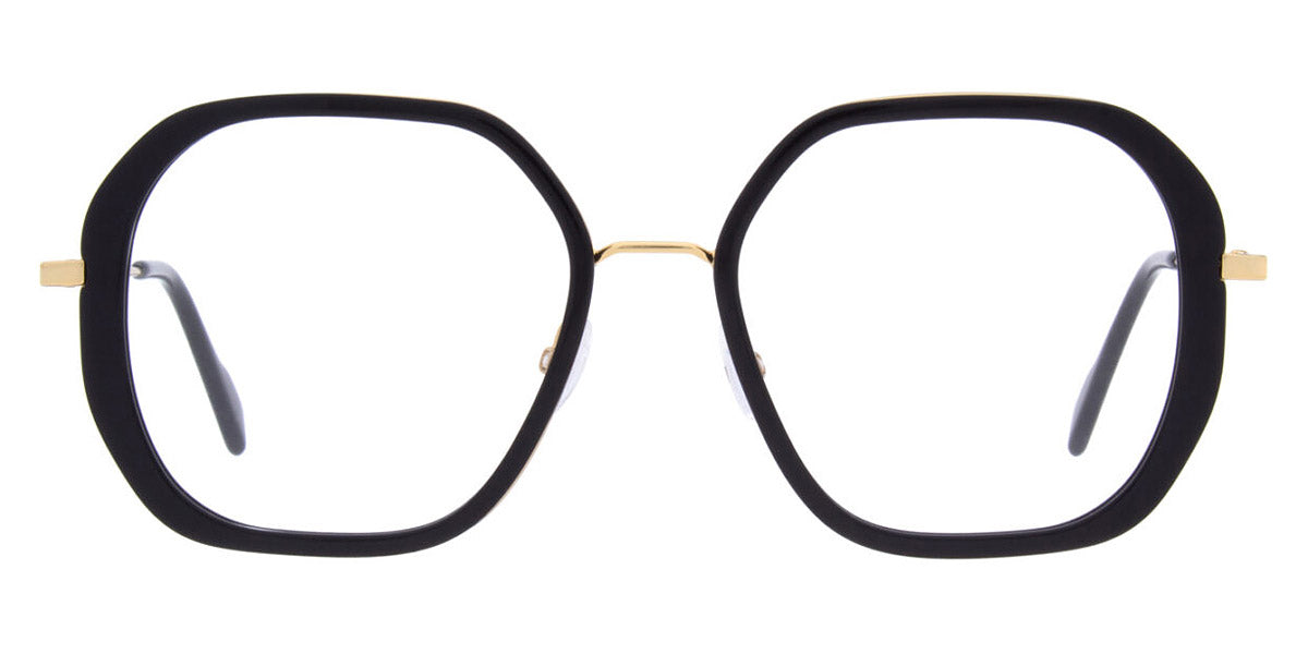 Andy Wolf® 4800 ANW 4800 01 53 - Black/Gold 01 Eyeglasses