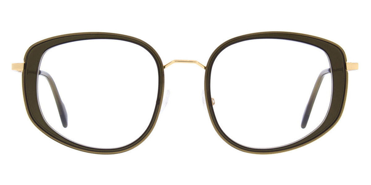 Andy Wolf® 4802 ANW 4802 05 53 - Green/Gold 05 Eyeglasses
