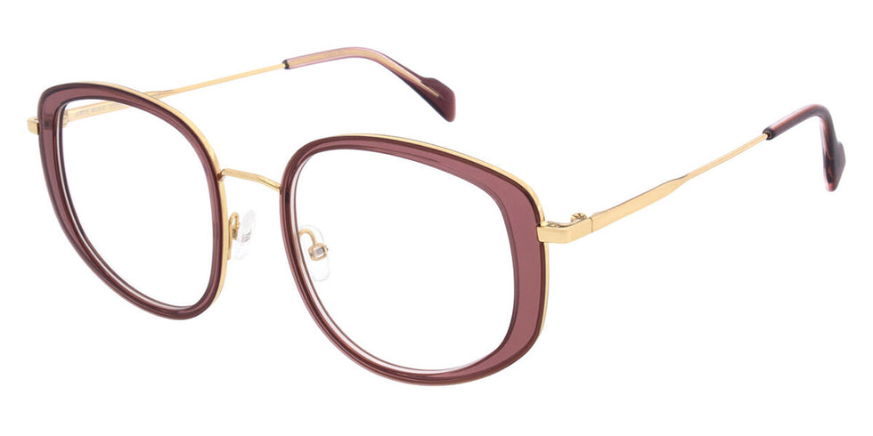 Andy Wolf® 4802 ANW 4802 06 53 - Berry/Gold 06 Eyeglasses