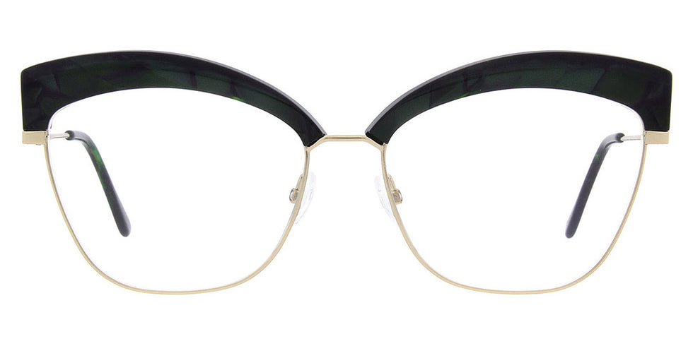 Andy Wolf® 4804 ANW 4804 04 57 - Green/Greygold Eyeglasses