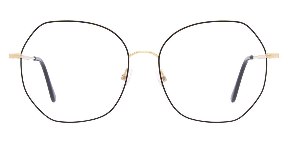 Andy Wolf® 4809 ANW 4809 01 58 - Gold/Black 01 Eyeglasses
