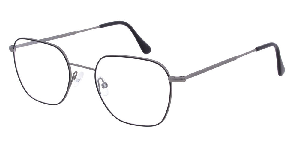 Andy Wolf® 4810 ANW 4810 01 49 - Gun/Black 01 Eyeglasses