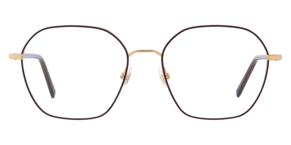 Andy Wolf® 4817 ANW 4817 01 52 - Rosegold/Brown Eyeglasses