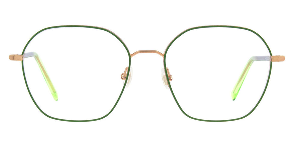 Andy Wolf® 4817 ANW 4817 02 52 - Rosegold/Green Eyeglasses