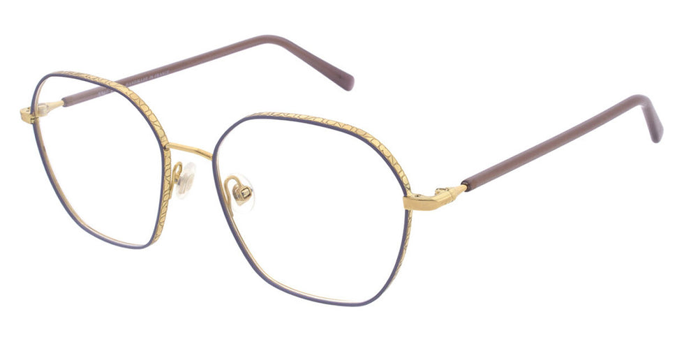 Andy Wolf® 4817 ANW 4817 04 52 - Gold/Violet Eyeglasses