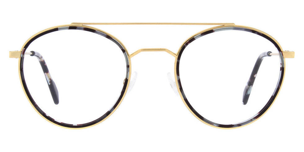 Andy Wolf® 4818 ANW 4818 03 47 - Gold/Blue Eyeglasses