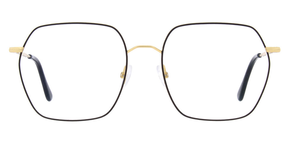 Andy Wolf® 4826 ANW 4826 01 54 - Gold/Black Eyeglasses