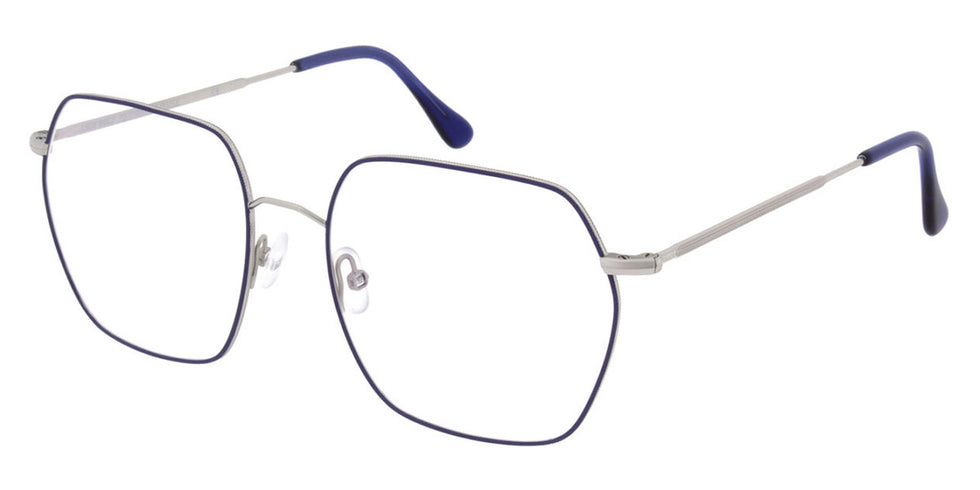 Andy Wolf® 4826 ANW 4826 04 54 - Silver/Blue Eyeglasses