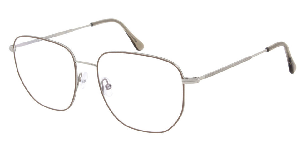 Andy Wolf® 4827 ANW 4827 05 56 - Silver/Brown Eyeglasses