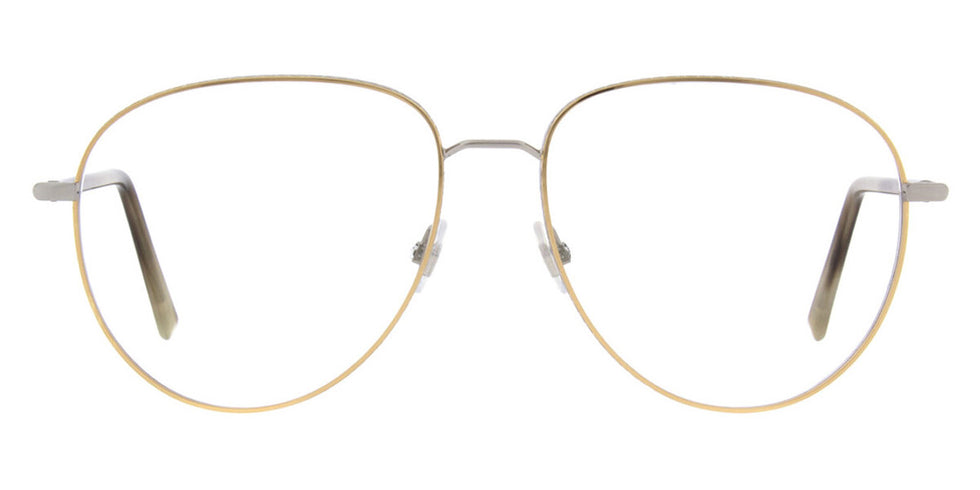Andy Wolf® 4828 ANW 4828 04 58 - Silver/Gold Eyeglasses