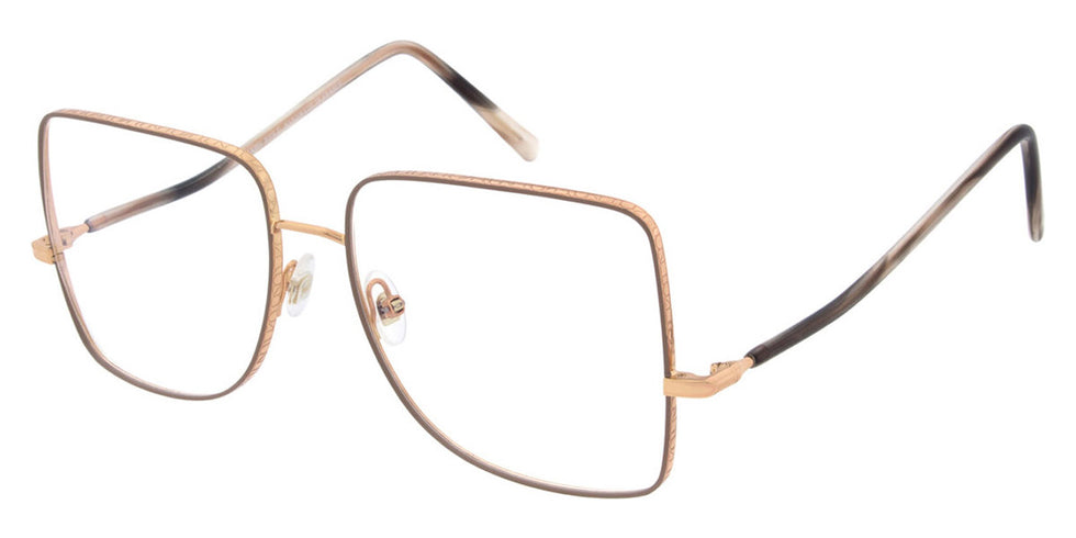 Andy Wolf® 4829 ANW 4829 04 57 - Gold/Silver Eyeglasses